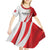 Personalized Danmark Football Kid Short Sleeve Dress Denmark Sporty Style Danish Dynamite