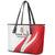 Personalized Danmark Football Leather Tote Bag Denmark Sporty Style Danish Dynamite