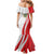 Personalized Danmark Football Mermaid Dress Denmark Sporty Style Danish Dynamite