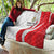 Personalized Danmark Football Quilt Denmark Sporty Style Danish Dynamite