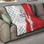 Personalized Danmark Football Quilt Denmark Sporty Style Danish Dynamite