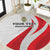 Personalized Danmark Football Round Carpet Denmark Sporty Style Danish Dynamite