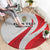 Personalized Danmark Football Round Carpet Denmark Sporty Style Danish Dynamite