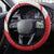 Danmark Football Steering Wheel Cover Denmark Sporty Style Danish Dynamite