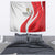 Personalized Danmark Football Tapestry Denmark Sporty Style Danish Dynamite