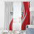 Personalized Danmark Football Window Curtain Denmark Sporty Style Danish Dynamite