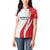 Personalized Danmark Football Women Polo Shirt Denmark Sporty Style Danish Dynamite