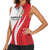 Personalized Danmark Football Women Sleeveless Polo Shirt Denmark Sporty Style Danish Dynamite