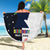 Personalized World Autism Awareness Day Beach Blanket 2th April