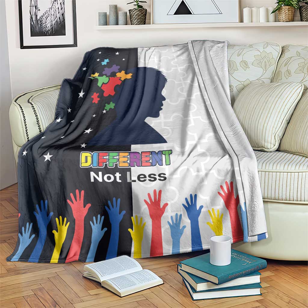 Personalized World Autism Awareness Day Blanket 2th April