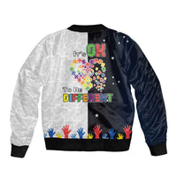 Personalized World Autism Awareness Day Bomber Jacket 2th April