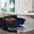 Personalized World Autism Awareness Day Round Carpet 2th April