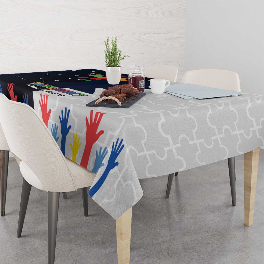 Personalized World Autism Awareness Day Tablecloth 2th April
