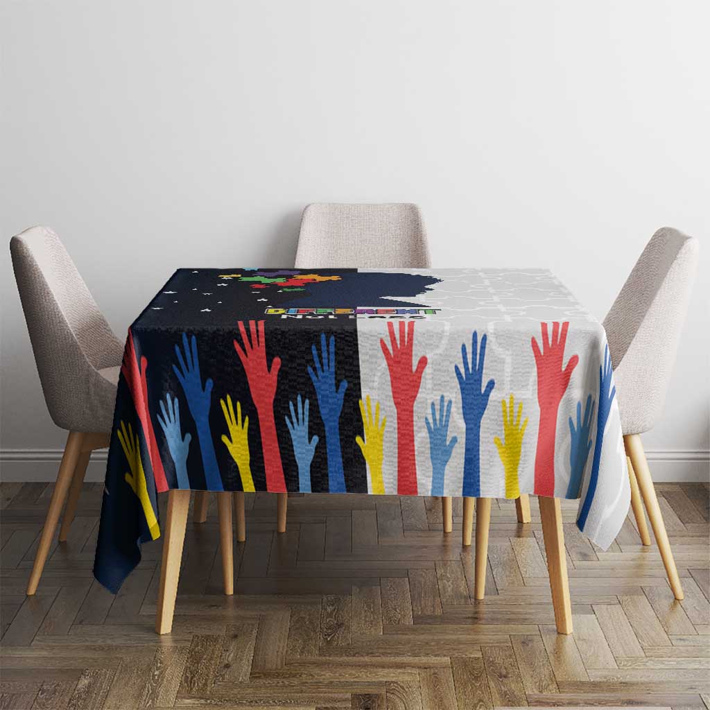 Personalized World Autism Awareness Day Tablecloth 2th April