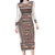 Danmark Traditional Patern with Daisy Family Matching Long Sleeve Bodycon Dress and Hawaiian Shirt Danish Patern Simple Style