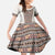 Danmark Traditional Patern with Daisy Family Matching Short Sleeve Bodycon Dress and Hawaiian Shirt Danish Patern Simple Style