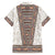 Danmark Traditional Patern with Daisy Family Matching Short Sleeve Bodycon Dress and Hawaiian Shirt Danish Patern Simple Style