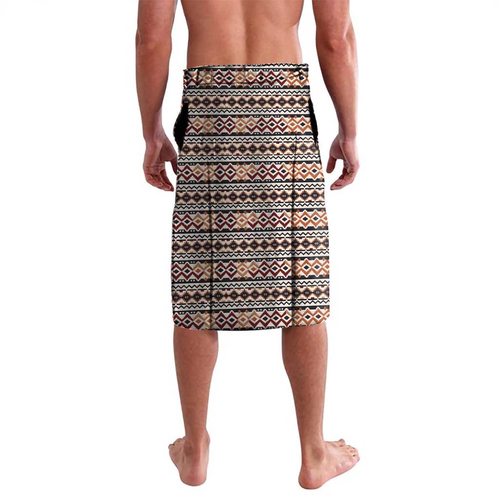 Danmark Traditional Patern with Daisy Lavalava Danish Patern Simple Style
