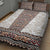 Danmark Traditional Patern with Daisy Quilt Bed Set Danish Patern Simple Style