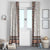 Danmark Traditional Patern with Daisy Window Curtain Danish Patern Simple Style