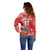 Custom Danmark Basketball Go Champions Off Shoulder Sweater Sporty Style