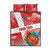 Custom Danmark Basketball Go Champions Quilt Bed Set Sporty Style