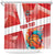 Custom Danmark Basketball Go Champions Shower Curtain Sporty Style