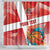 Custom Danmark Basketball Go Champions Shower Curtain Sporty Style