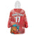 Custom Danmark Basketball Go Champions Wearable Blanket Hoodie Sporty Style