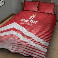 Custom Gibraltar We are Champions Quilt Bed Set Sporty Style