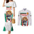 Custom Bulgaria Football We are Champions Couples Matching Mermaid Dress and Long Sleeve Button Shirt Sporty Style with Lion Mascot