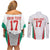 Custom Bulgaria Football We are Champions Couples Matching Off Shoulder Short Dress and Long Sleeve Button Shirt Sporty Style with Lion Mascot