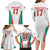 Custom Bulgaria Football We are Champions Family Matching Long Sleeve Bodycon Dress and Hawaiian Shirt Sporty Style with Lion Mascot