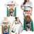 Custom Bulgaria Football We are Champions Family Matching Off Shoulder Maxi Dress and Hawaiian Shirt Sporty Style with Lion Mascot