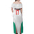 Custom Bulgaria Football We are Champions Family Matching Off Shoulder Maxi Dress and Hawaiian Shirt Sporty Style with Lion Mascot