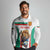 Custom Bulgaria Football We are Champions Long Sleeve Polo Shirt Sporty Style with Lion Mascot