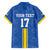 Custom Ukraine Football Hawaiian Shirt Blue Style