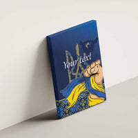 Personalized Ukraine Independence Day Canvas Wall Art Monument Nezalezhnosti