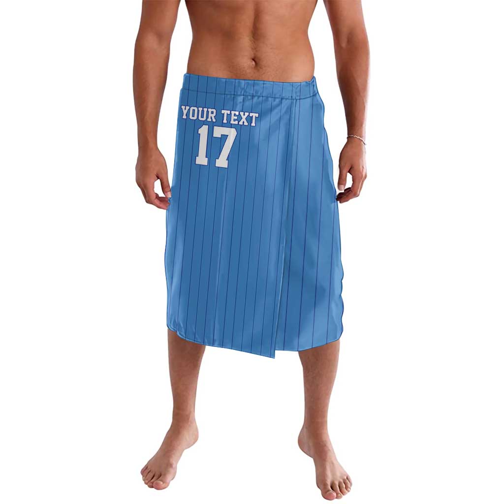 Custom Estonia Football Lavalava Retro Jersey Blue Version