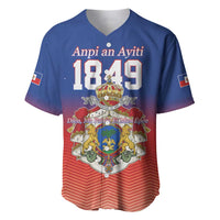 Personalized Haiti Second Empire Baseball Jersey Anpi an Ayiti 1849-1859