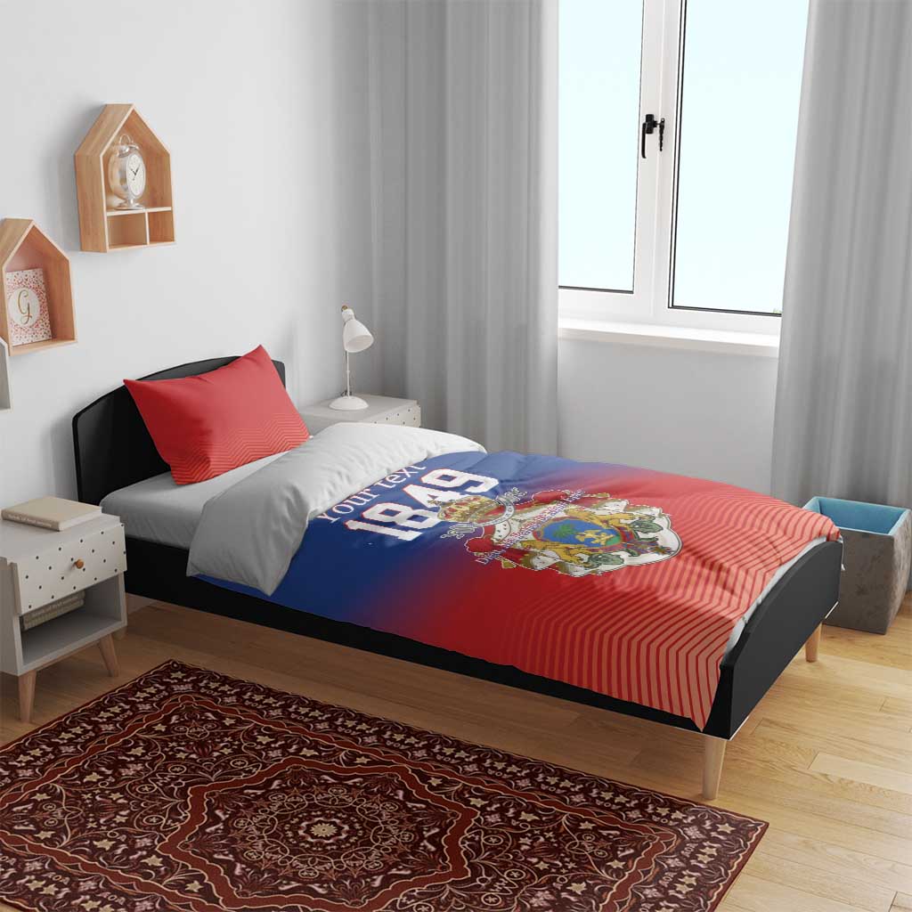 Personalized Haiti Second Empire Bedding Set Anpi an Ayiti 1849-1859