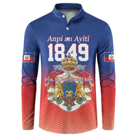 Personalized Haiti Second Empire Button Sweatshirt Anpi an Ayiti 1849-1859