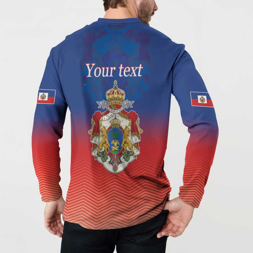 Personalized Haiti Second Empire Button Sweatshirt Anpi an Ayiti 1849-1859