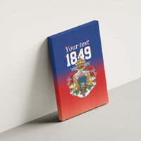 Personalized Haiti Second Empire Canvas Wall Art Anpi an Ayiti 1849-1859
