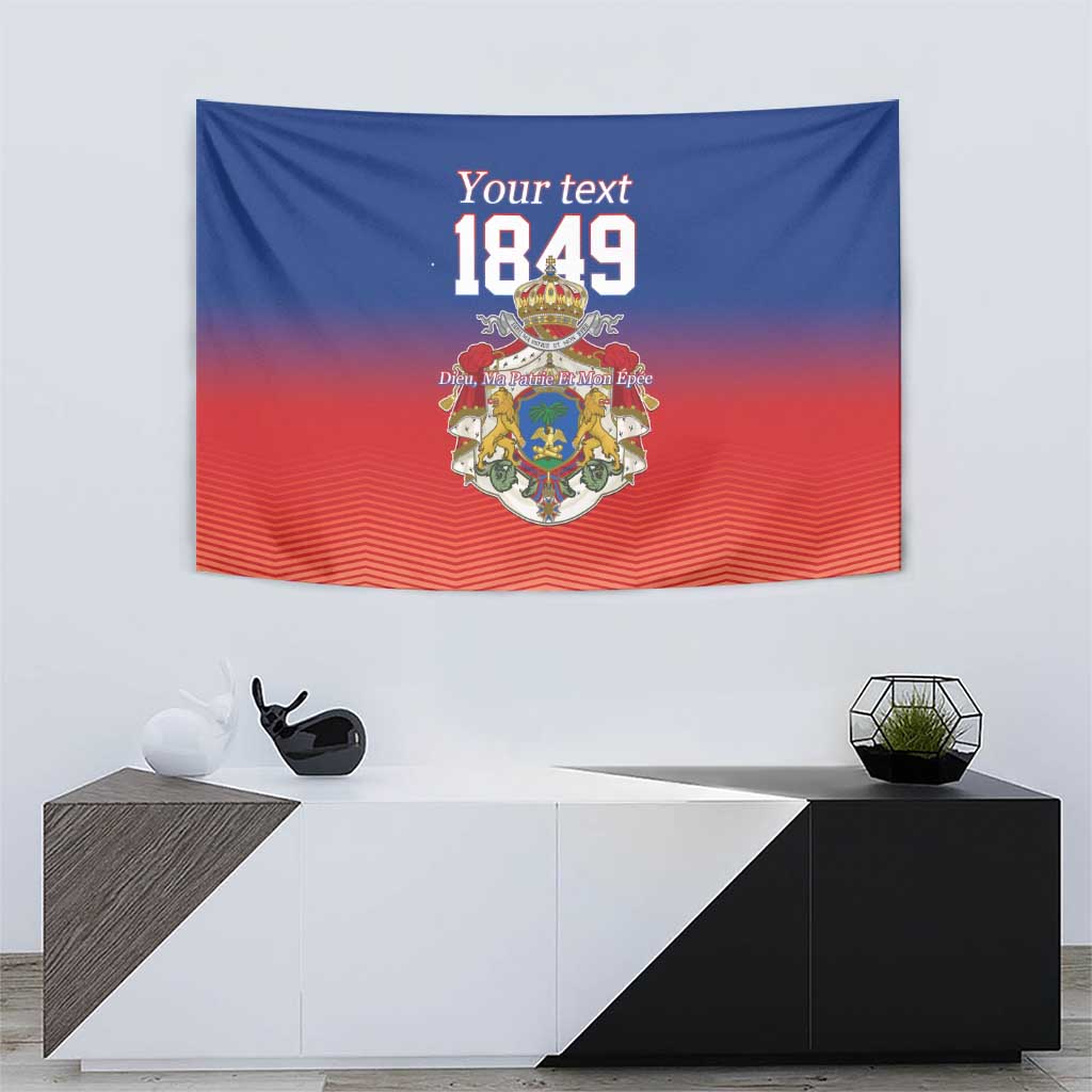 Personalized Haiti Second Empire Tapestry Anpi an Ayiti 1849-1859