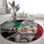 Italian Republic The Pantheon Round Carpet Emblema della Repubblica Italiana