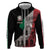 Italian Republic The Pantheon Zip Hoodie Emblema della Repubblica Italiana LT17 - Wonder Print Shop