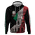 Italian Republic The Pantheon Zip Hoodie Emblema della Repubblica Italiana LT17 - Wonder Print Shop