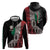 Italian Republic The Pantheon Zip Hoodie Emblema della Repubblica Italiana LT17 - Wonder Print Shop