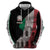 Italian Republic The Pantheon Zip Hoodie Emblema della Repubblica Italiana LT17 - Wonder Print Shop